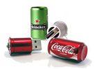 Metal Can Flash Drive USB Promotional , 16 gigabyte Flash Drive USB Storage Device