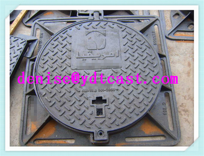 Die casting iron manhole cover drain covers EN124