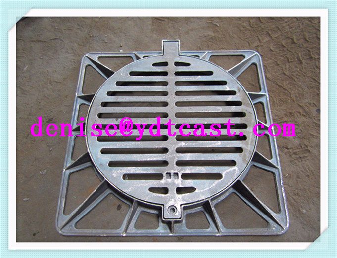 Die cast iron road gully sewer grating foundry