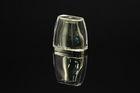 ABS / AS Smooth Acrylic Screw Shiny Cosmetic Bottle Caps For PET / PE Bottles