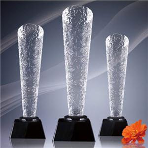 Crystal Column Trophy