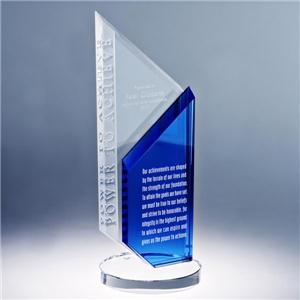 Custom Crystal Trophy