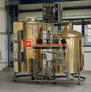 500L China red copper beer brewing equipment used for hotel/restaurant/bar