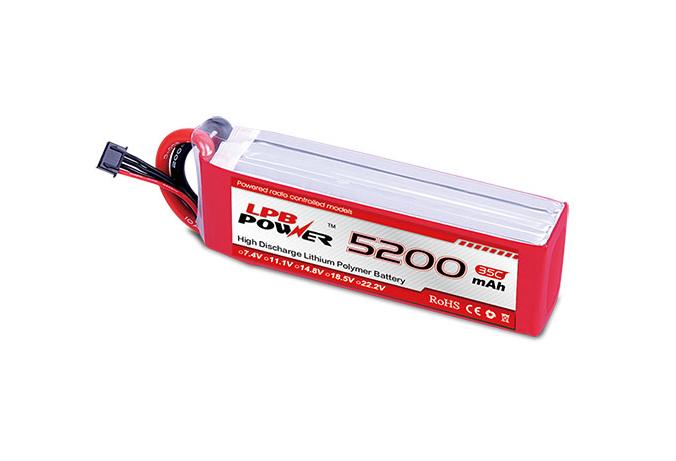 LPB 5200mah 11.1v 65c  airplane battery