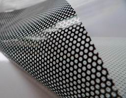 One Way Vision Film Perforated Vinyl One Way Vision Vinyl