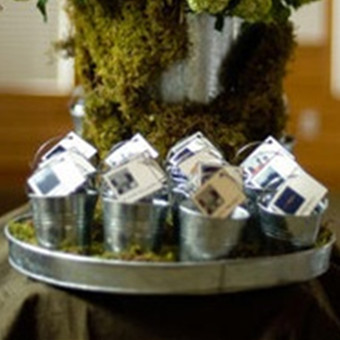 Galvanized Tin Pails, Cute mini bucket favors