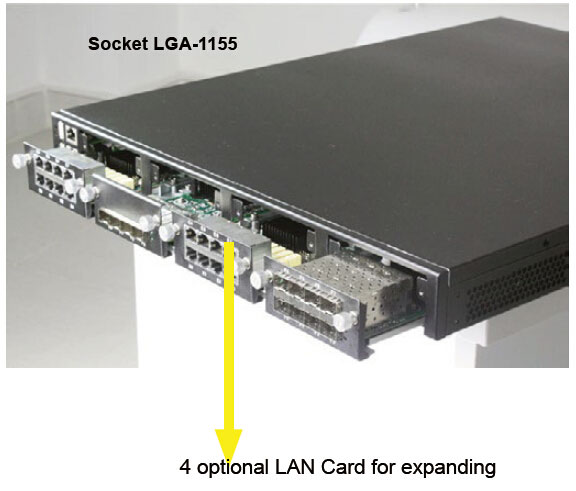 Xeon UTM firwall network Appliance up to 32 Gbe LAN Ports