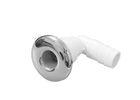 Silver Chrome Cover Uni - Directional Hot Tub Jets 100% Shut Off  Spa Cluster Series