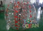 Human Sized Transparent Inflatable Bumper Ball Amazing Red For Kids SGS / CE