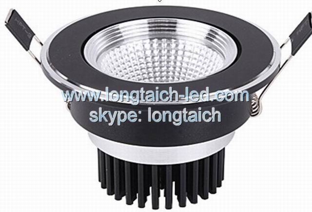 Ceiling led with aluminum&lens round led ceiling lamp led panel ceiling light