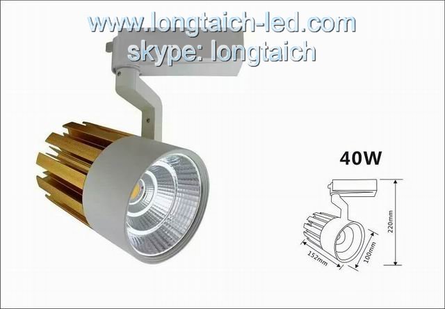 3 years 5 years warranty high power 40W cob led track light 