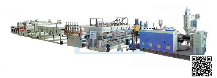 PE、PP、PC Corrugated Sheet Production Line