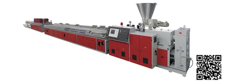 blown film extruder for sale PE, PVC, WPC Wood Plastic Profile Extrusion Line