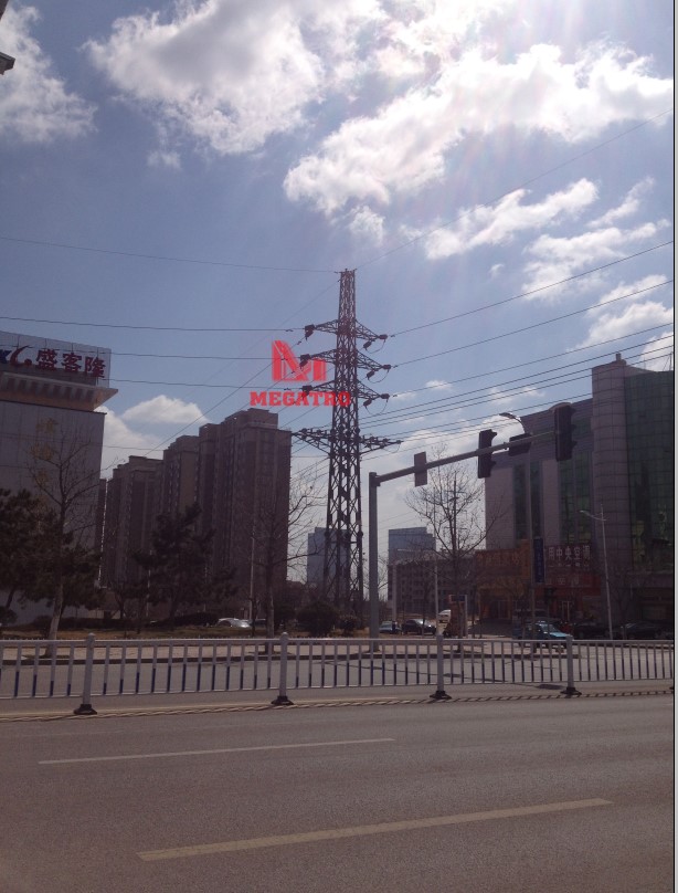 110KV Narrow Base Steel Pipe Tower