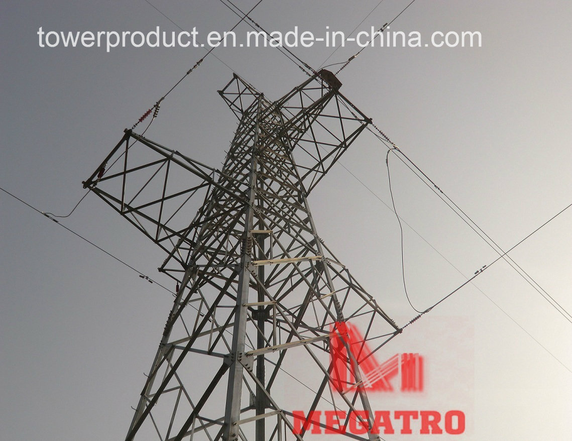 35KV suspension tension transmission line tower