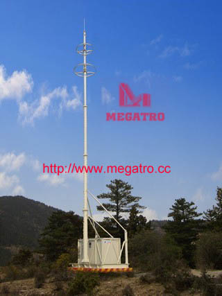 monopole tower for Integrated telecom base station products
