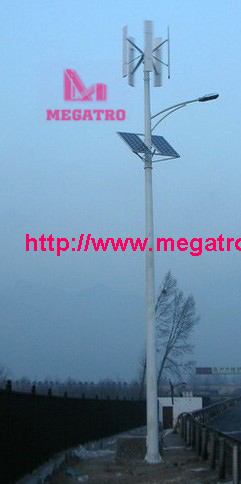 solar panel lighting pole