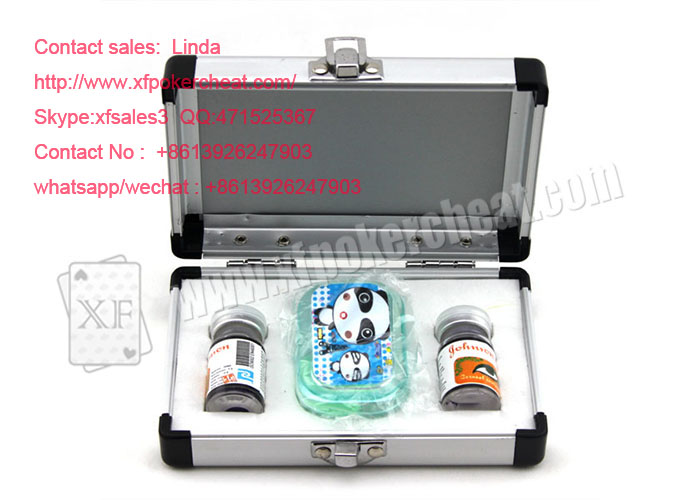 Magic Poker Invisible Ink Contact Lenses For Playing Cards Casino Props