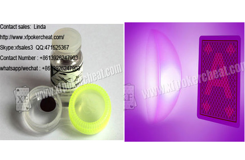 Gambling Cheat  Invisible Ink Contact Lenses For Invisible Playing Cards
