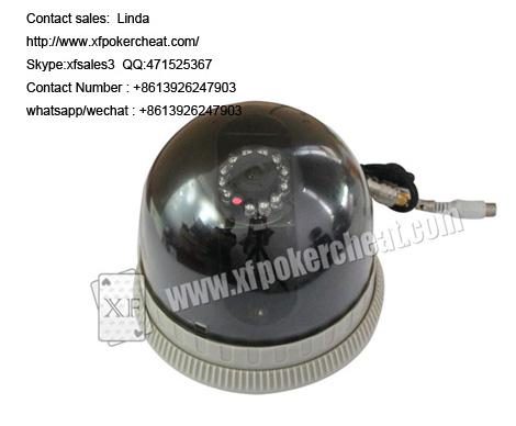 5 Inches Black Plastic PTZ Casino Cheating Devices 