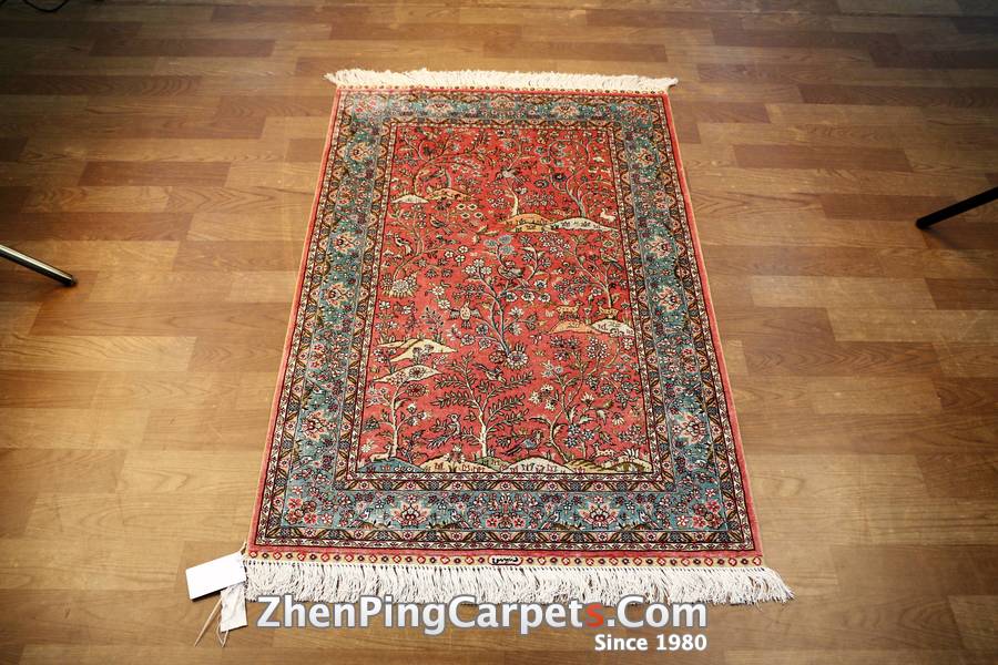 260L Isfahan rug company Kashmir silk rug Wholesale 