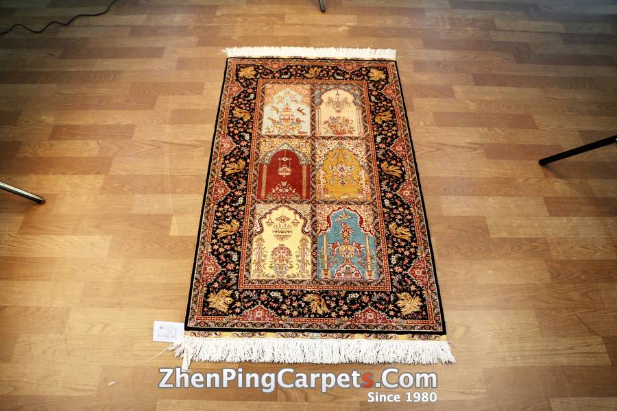 260L silk carpet hand-made carpet custom oriental silk carpet manufacturer  