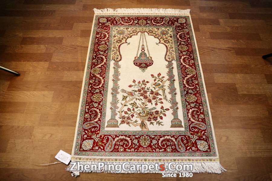 260L silk carpets Pakistan silk rug Wholesale 