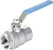 1/2” - 2”  Two Piece Economical Stainless Steel Valve WCB / SS304 / SS316 Ball Valves