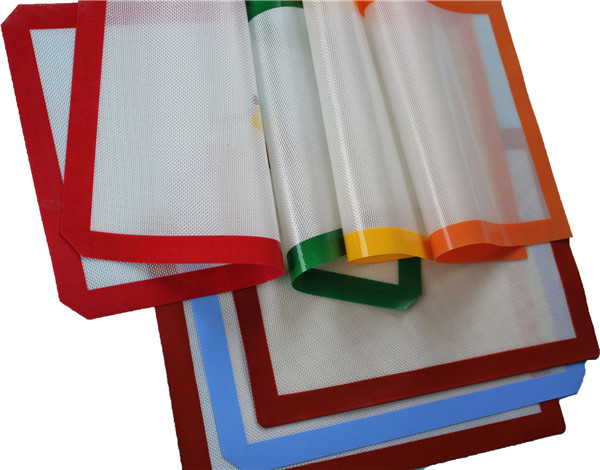 silicone fiberglass dough pad