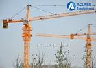 High Rise Fixed Hammerhead Tower Crane , External Climbing Travelling Tower Crane