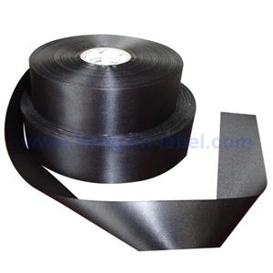 Black Double Face Fabric Label