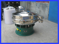 High efficient coffee powder rotary vibrating sieve 1 layer