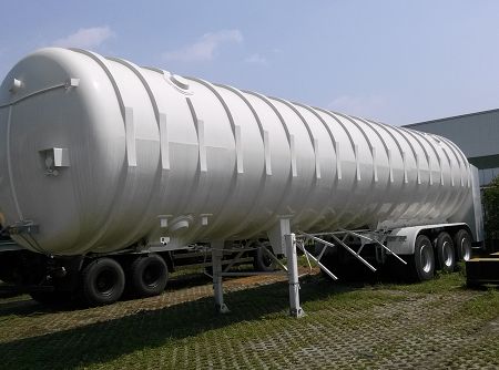 Liquefied Gas Tank Semi Trailer