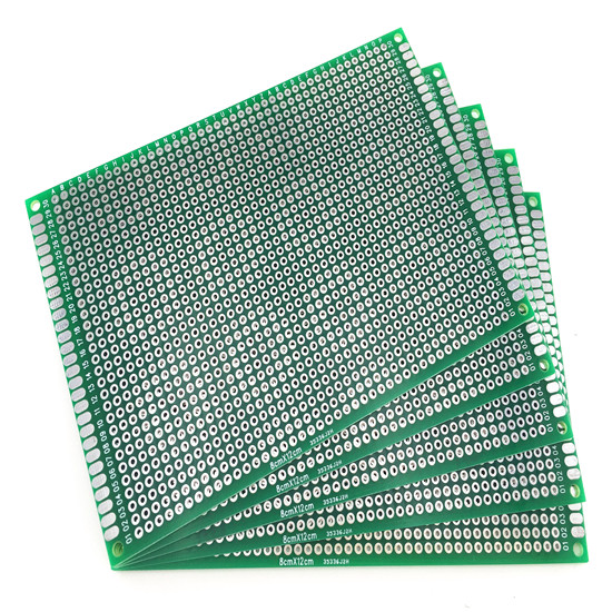 Universal PCB/Bread board/DIY PCB 8*12cm double side pcb