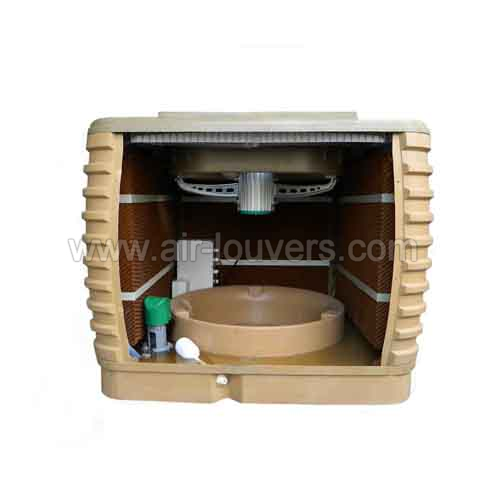 Outdoor Indoor Evaporative Cooling