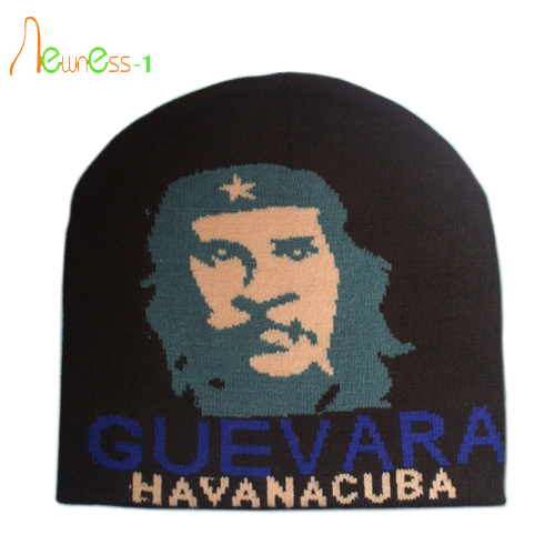 Jacquard Knitted Hat With Customized Embroidery Logo