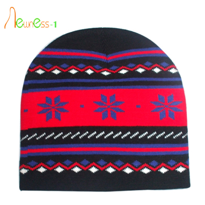 Winter Football Fans Jacquard Knitting Hat