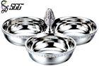 304 Grade European Nuts Stand Tea Party Tableware For Banquet / Dining Room