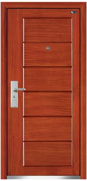 steel wood armored door