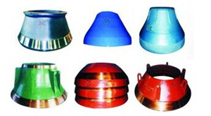 high manganese steel cone crusher parts 