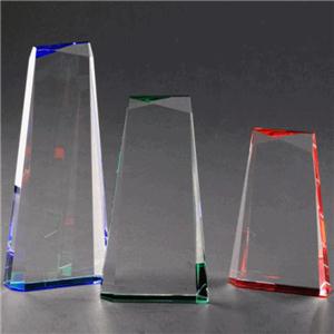 Blank Glass Plaque