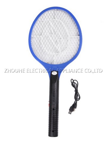 usb electric insect killer rechargeable mosquito swatter