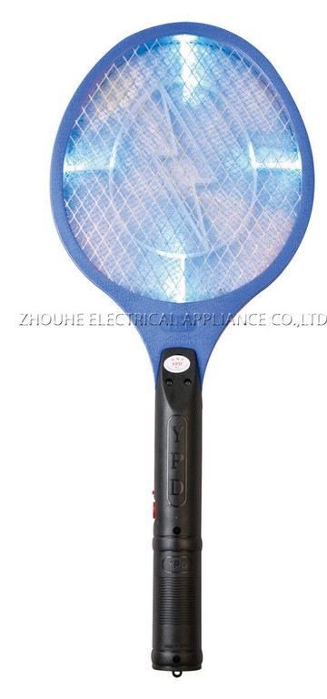 Rechargeable mosquito fly swatter with Flashlight