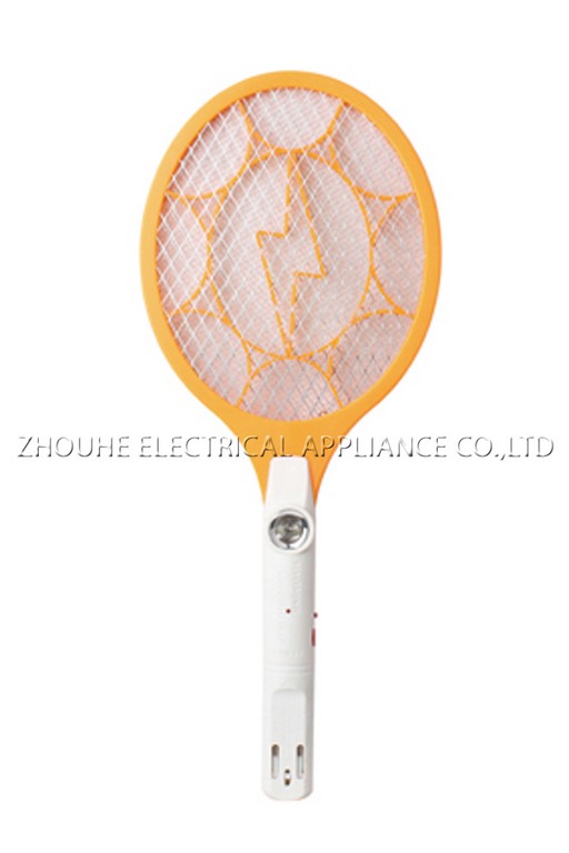 solar mosquito killer rechargeable mosquito swatter with flashlight