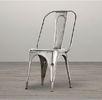 Modern Stackable Metal Wood Dining Chairs , red grey Silver dining chairs metal frame