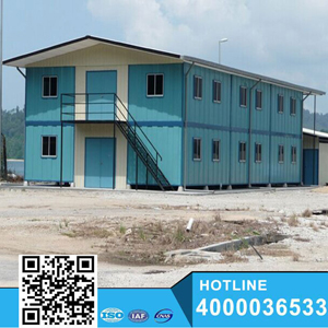 Flat pack assemble modified container house accommodation
