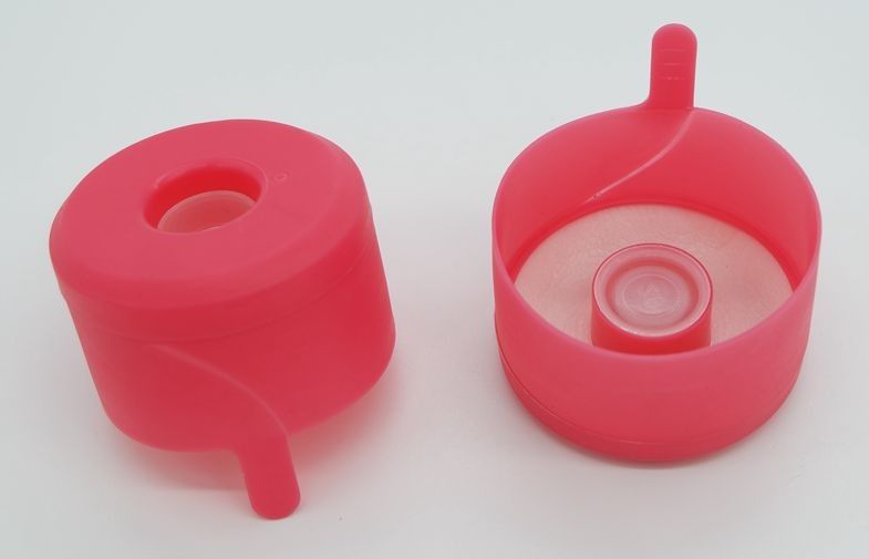 QS / SGS 5 Gallon Water Bottle Caps 2 In 1 Customized Color 10.5gram