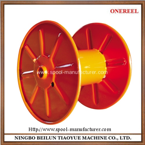 new design red flange punching wire reels