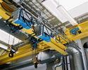 Heavy Duty Lifting Equipment Overhead Bridge Crane 10 - 150T With Electric Hoist Trolley