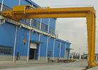 MBH Model Electric Single Girder Crane , Overhead Travelling Semi Gantry Crane